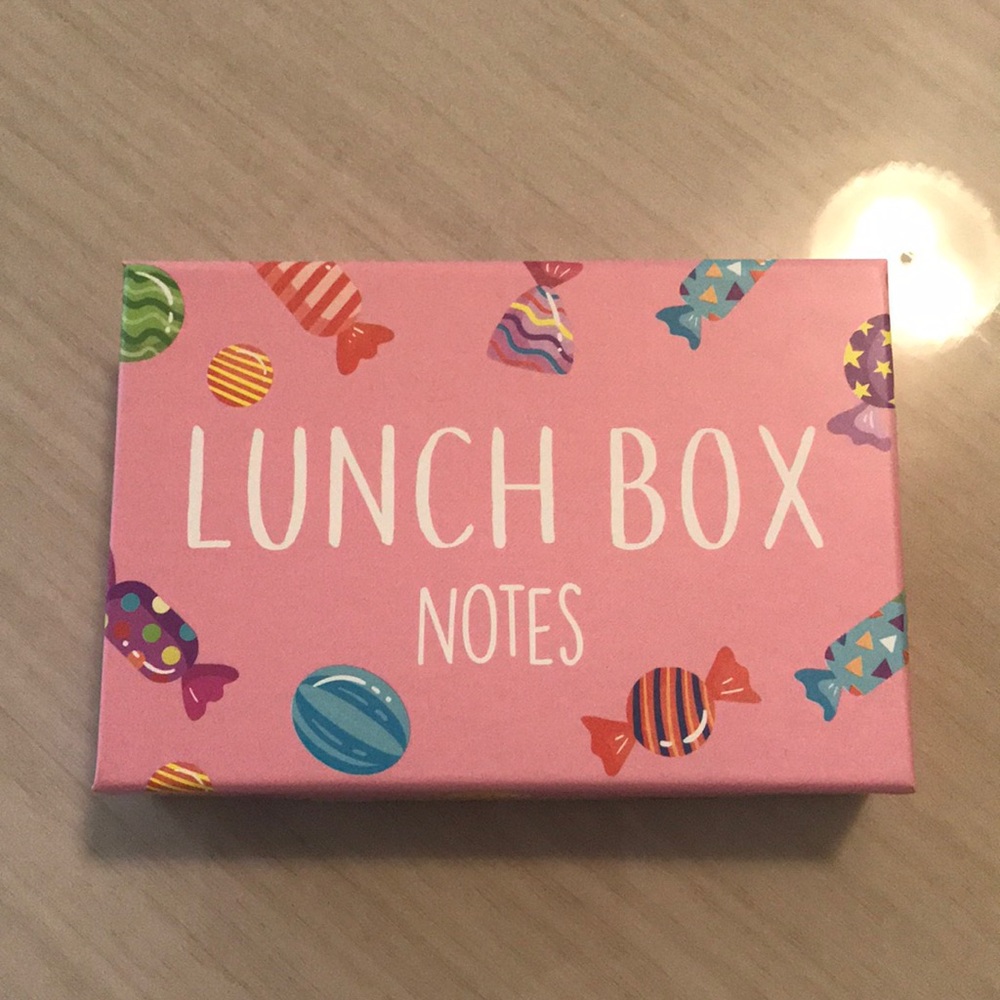 NEW Lunch Box Notes